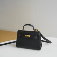 Túi Đeo Chéo Mini Phong Cách Kelly Thời Trang Mới 2025 Túi Xách Nữ Đa Năng Túi Đeo Vai Đơn Túi Vuông