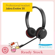Jabra EVOLVE 30 USB Noise Cancelling Headphones Mute Button Telephone Headset