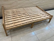 折疊床，床架，兩折床，鐵床架4尺床，Folding bed, bed frame, two-fold bed, iron bed frame 3 feet bed, 122x190cm,Double 