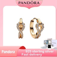 S925 sterling silver agent to purchase products birthday gift Infinite Lab-grown Diamond Pavé Hoop E