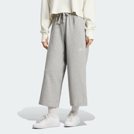 adidas Lifestyle ALL SZN Rib 7/8-Length Wide Leg Pants Women Grey IY6830