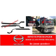 HINO SUPER RANGER DOOR GLASS MOLDING INNER OR OUTER