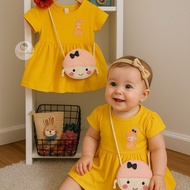 5.5 HappyOliver DRESS MEEI BAGS EBV Girls' Dresses 6 months - 3 years/ Baby Girl Dress Baby Girl Dre