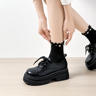 รองเท้าหนังแบบ Derby Loafer สำหรับผู้หญิง