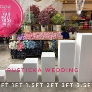 Polyfoam Gabus Cucuk Bunga Gabus Petak Polistren Stand Box Bunga Flower Foam Box Polystyrene Square 