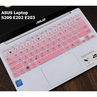Keyboard Cover ASUS Laptop S200 E202 E203 Na Tp200 Silicone Protector Skin