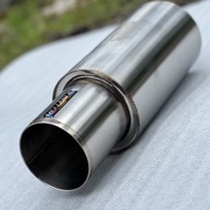 MUFFLER HELLAFLA EXHAUST TYPE HF001J Outlet 5inc full stainless