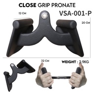RRYY  อุปกรณ์ฟิตเนส เล่นกับ cable (Exercise Machine Cable Attachments) เชือก v-grip triangle / Trice