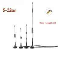 433MHZ High Gain Sucker Aerial Wifi Antenna Receiver 5DBI 7DBI 12DBI SMA Male Connector For Radio Si