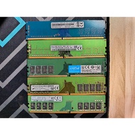 Desktop / PC Ram DDR5 DDR4 16GB / 8GB 6000Mhz 5600Mhz 4800Mhz 3600Mhz 3200Mhz 2666Mhz 2400Mhz UDIMM