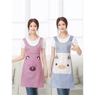 Cooking Waterproof Apron Fashion Clothes Adult Wei Skirt New Style Women's Kitchen Wei Wei Wei Femal