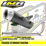 KNALPOT TSUKIGI STANDAR RACING MIO SPORTY SMILE SOUL KARBU J GT 115 M3 Z S 125 FINO X RIDE FREEGO GEAR NMAX AEROX OLD NEW CONNECTED 155 ORIGINAL IMR BUKAN CMS TZM SUARA NGEBAS ADEM GERUNG