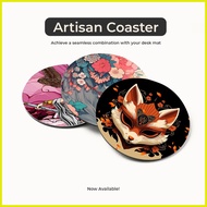 ❦ ◸ Macveth Artisan Deskmat | Artisan Coaster Cup