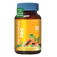 Zeroharm B-Complex Pro with Vitamin D3 & K2-7 | Vitamin B-Complex With B1, B2, B3, B5, B6, B9 & Vit 