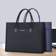 Briefcase Men's Bag File Bag Business Men's Portable Briefcase Business Conference Bag