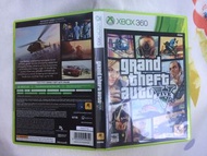 NO DISC 2 XBOX 360 GTA V FIVE DISC 1 + MAP ONLY 包郵 FREE POST