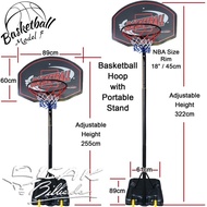 Portable Basketball Hoop F - Rim Bola Basket Ring Outdoor Indoor NBA