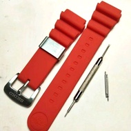 STRAP TALI JAM TANGAN SEIKO DIVER 22MM RUBBER SILICON TALI JAM SEIKO DIVER