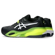 ASICS GEL RESOLUTION X Black White Green Shoes Asics GEL RESOLUTION X Shoes best seller