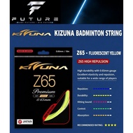 Kizuna Z65 Premium 0.65mm Badminton String Made In Japan (Fluorescent Yellow)