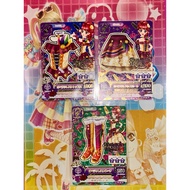 (Normal) Aikatsu Official Japan Juri Kurebayashi Sangria Rosa Opera Crest Top-Skirt-Shoes Set