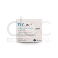 D CURE Vitamin D 25000IU / 25000iu EXP=07/2024