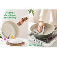 German Technology Ceramic Coated Non Stick Fry pan Frying Pan Ceramic Pan Non Stick Pan Kuali Cerami