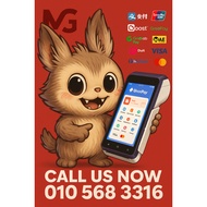 HOTEL AIRBNB BOOKING AGODA VIRTUAL CARD - All In One Payment Card Machine 刷卡机 epp installment e-comm