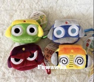 Keroro 軍曹 耳機保護套 筆袋 tamama giroro 迷你袋 dororo Kululu 曹長 二等兵 傻瓜青蛙 AirPods case 耳機套 毛公仔 掛件 掛飾 鎖匙扣 鑰匙圈 斜孭