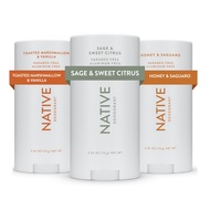 Native Deodorant | Natural Deodorant for Men, Seasonal, Aluminum Free with Baking Soda, Probiotics |