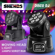 COD Pengiriman  SHEHDS Lampu Sorot Panggung LED Spotlight Stage RGB DMX/ lampu sorot led outdoor ant