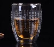 心經雙層玻璃杯 茶杯 咖啡杯