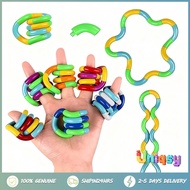 New Colors Twisted Tangle Coil Anti Stress Multi Color Sensory Fidget Toys Kids Gift