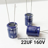 (10 PCS ) KAPASITOR ELCO 22UF 160V ELCO 22 UF 160V ELCO 160V 22UF ELCO 160V CAPACITOR ELCO 22UF 160V