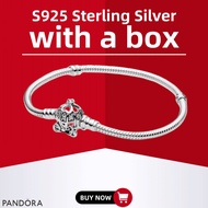 【Duty-Free Selection】Pandora Pure S925 Silver Latest Collection - Disney Cinderella Pumpkin Coach Cl