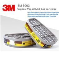 3M Organic Vapor/Acid Gas Cartridge 6003 (1 Pack/2pcs)