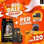 💥BIG SALE💥 1 BOTOL VITAMIN ROYALPET & 1 PACKAGE KIBLES 2.2KG ROYALPET