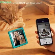 EDANA Wireless Bluetooth Speaker, Magnetic DIY Pet Photo Frame Speaker, Decorative Speaker Cardable 