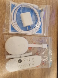 Google Chromecast 4 with Google TV White 白色