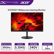 Acer Nitro XV2 XV252Q F Widescreen Gaming Monitor - Full HD, 24.5", 390Hz DP, 240Hz HDMI, XV252QF