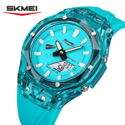 SKMEI 2411 Fashion Sport Men's Wristwatch Daylight Saving Time Countdown Digital Watch Waterproof 5A
