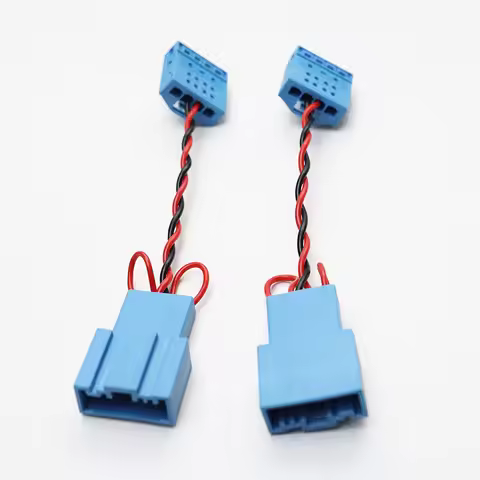 2 Pcs Bass Subwoofer Cable For BMW Universal F10 F11 F15 F25 F30 G05 G30 F32 G11 G01 E90 E70 Under T
