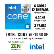 # INTEL™️ CORE i5-10400F (6 Cores/12 Threads) | LGA 1700 Desktop Processor #