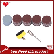 [OnLive] 100Pcs 25Mm 1 Inch Sander Disc Sanding Disk 100-3000 Grit Paper With 1Inch Abrasive  Pad Plate + 1/8 Inch Shank For Dremel Rotary Tool