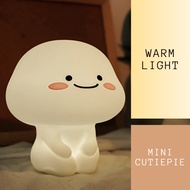 Ins Mall Touch Control Quby Cute Lamp Table Bedroom Sleeping Baby Timer Night Silicone Lamp Cute Lam