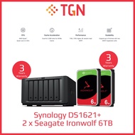 Synology DS1621+ Seagate 6TB Bundle x 2