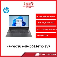 HP-VICTUS-16-D0324TX-SVR-INTELCOREI5-11400H,8GBR4,512GBSSD,GTX16504GV,16.1"FHD,W11H,2YRS