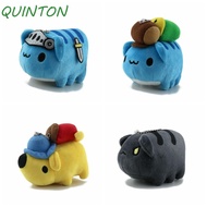 QUINTON Bugcat Capoo Keychain, Blue Cat Toy Multiple Style Bugcat Pendant, Lovely Cartoon Keyring PP