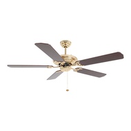 Decorative Ceiling Fan Mt Edma 52in Crown Gold Ceiling Fan with Chain Pull