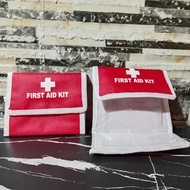 F1rst Aid Kit Red Poly Canvas Pouch for SG